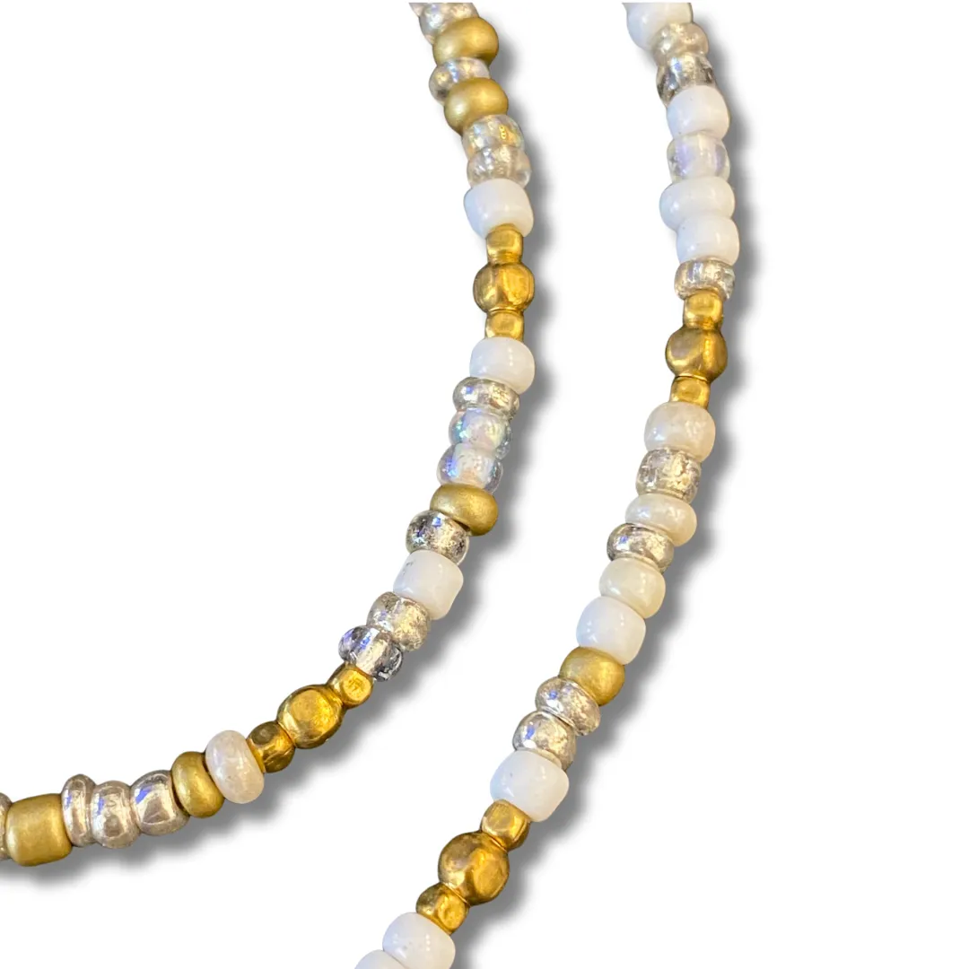 Veranda Beaded Choker and Bracelet Set - Thailand